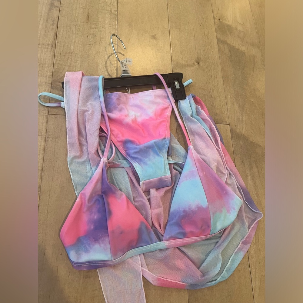 Sunrise Rainbow 3 Piece Bikini Set